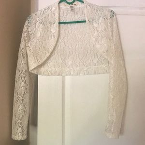 The True Love off white bolero